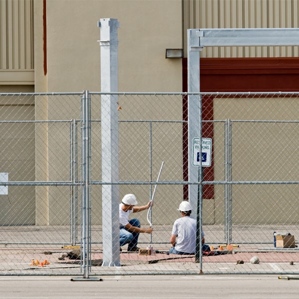 how long can i rent the temporary fence for my construction site or event in Elko New Market